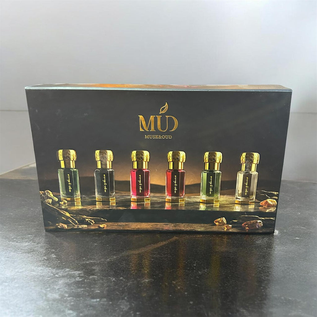 ست عطر مسک و عود | MUSK&OUD Perfume Oil Gift Set (6 Bottles)