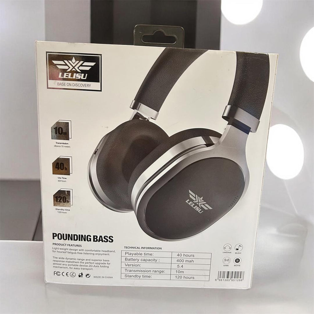 LELISU Pounding Bass Wireless Headphones | هدفون بی‌سیم LELISU
