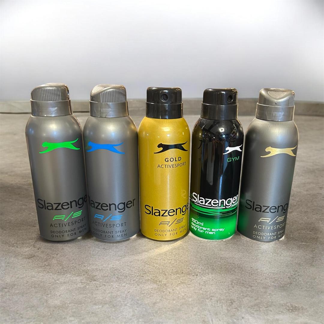 Slazenger ActiveSport Deodorant Spray – For Men | اسپری دیودورنت Slazenger