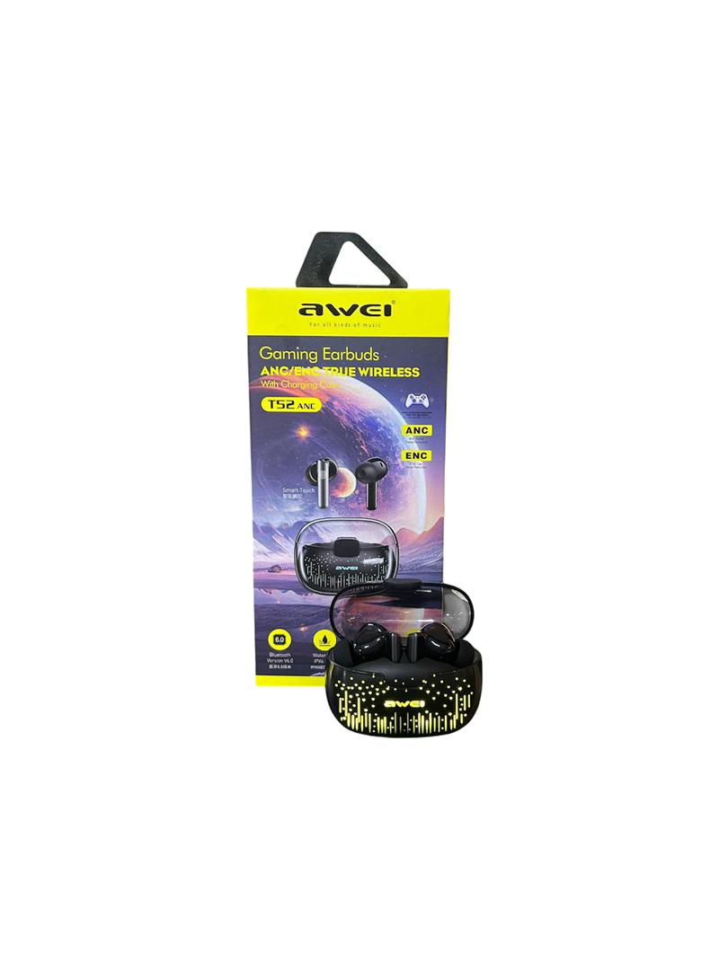 ایرپاد گیمینگ Awei T52 ANC | Awei T52 ANC Gaming Earbuds True Wireless