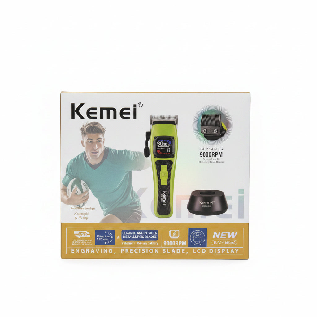 ماشین اصلاح حرفه‌ای Kemei KM-1862 | Kemei KM-1862 Professional Hair Clipper 9000RPM