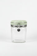 ظرف شیشه‌ای با درب قفل‌دار | Glass Container with Clip Lock Lid