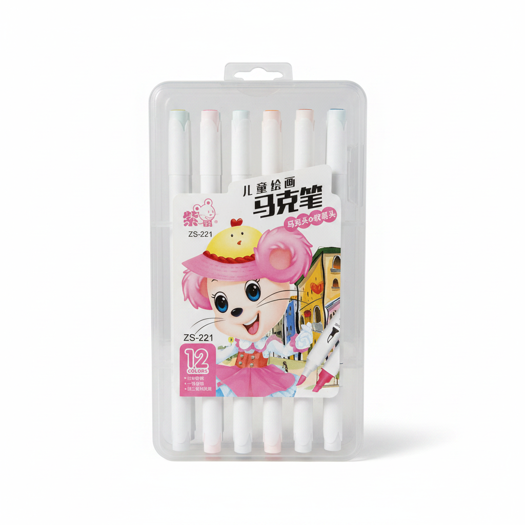 Zibear ZS-221 case front cat mascot