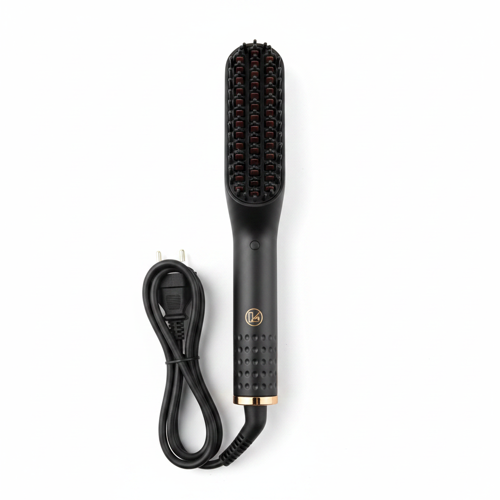 ROZIA HR7111 Men Hair Straightening Brush - front view