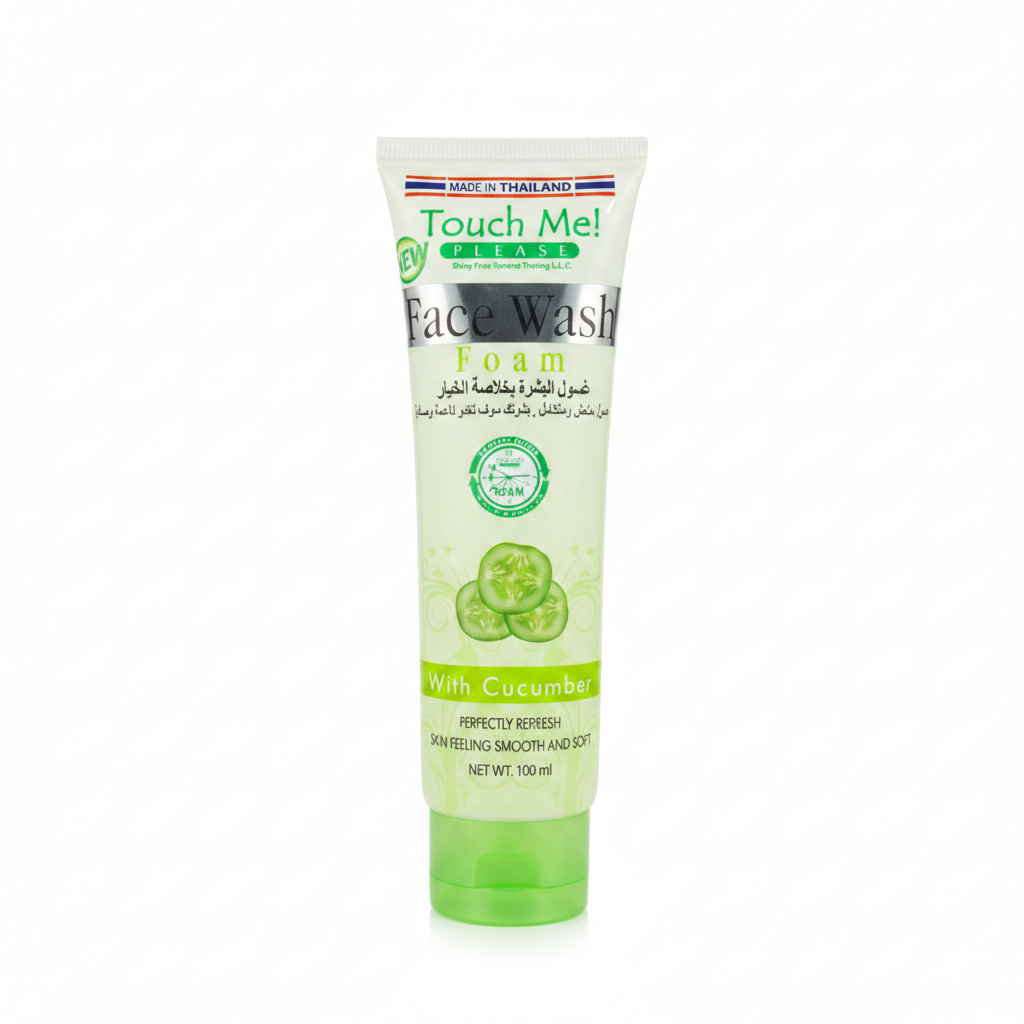 Touch Me! Please Cucumber Face Wash Foam - front view