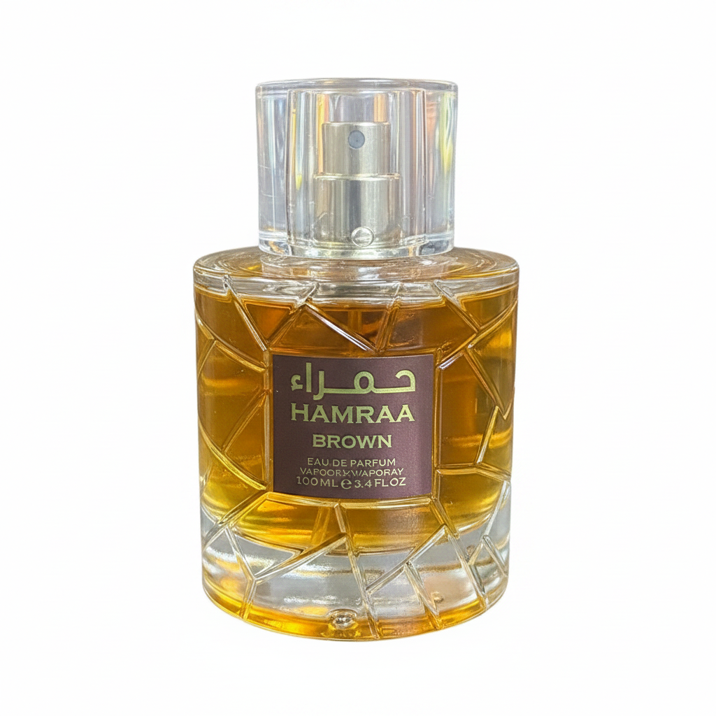 Hamraa Brown EDP bottle clean