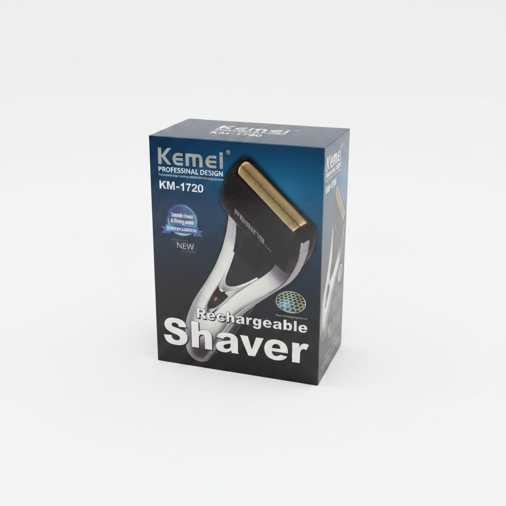 Kemei KM-1720 box angle