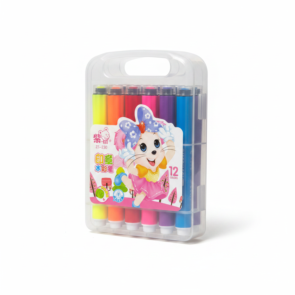 Zibear ZS-230 stamp color pen box front