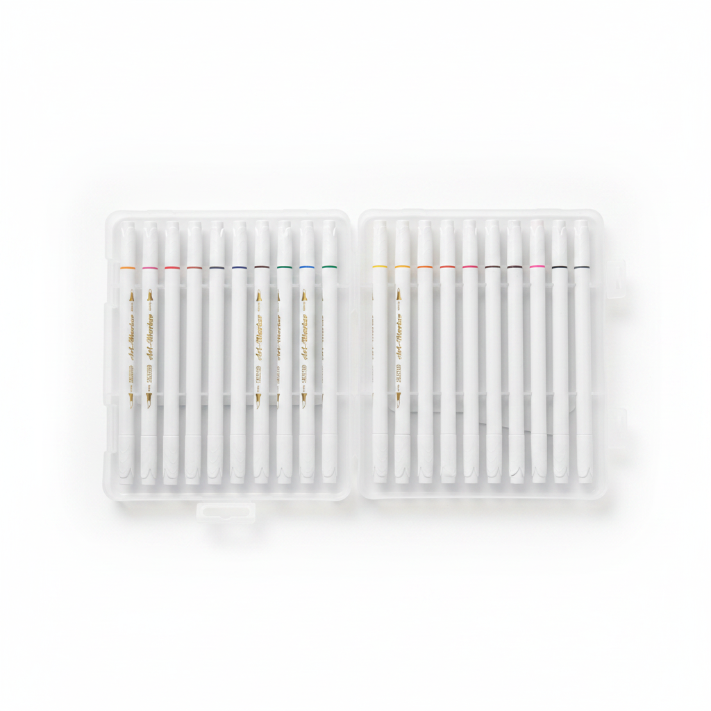 Zibear ZS-221 case fully opened all markers