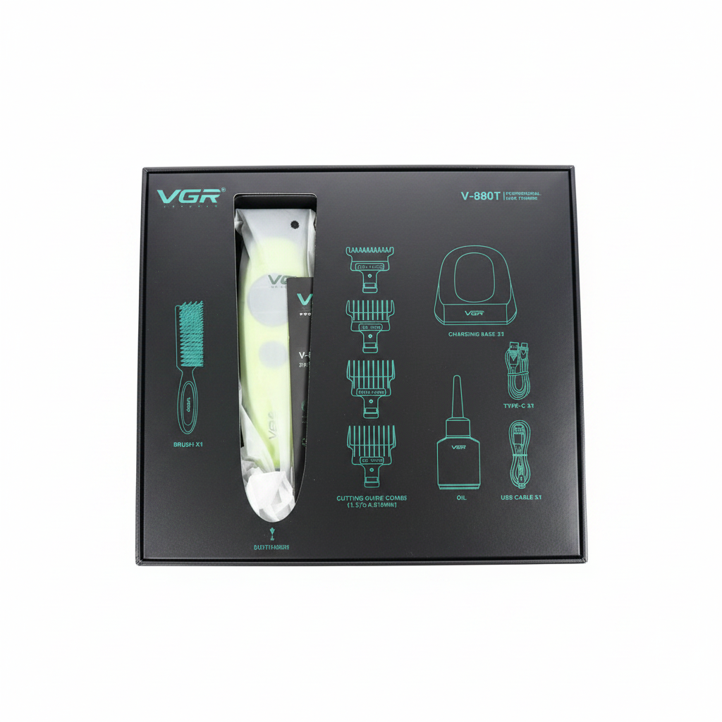 VGR V-880T unboxed contents