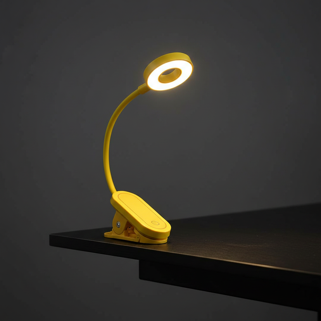 Enclize ARCS E1 Book Light ring LED glowing