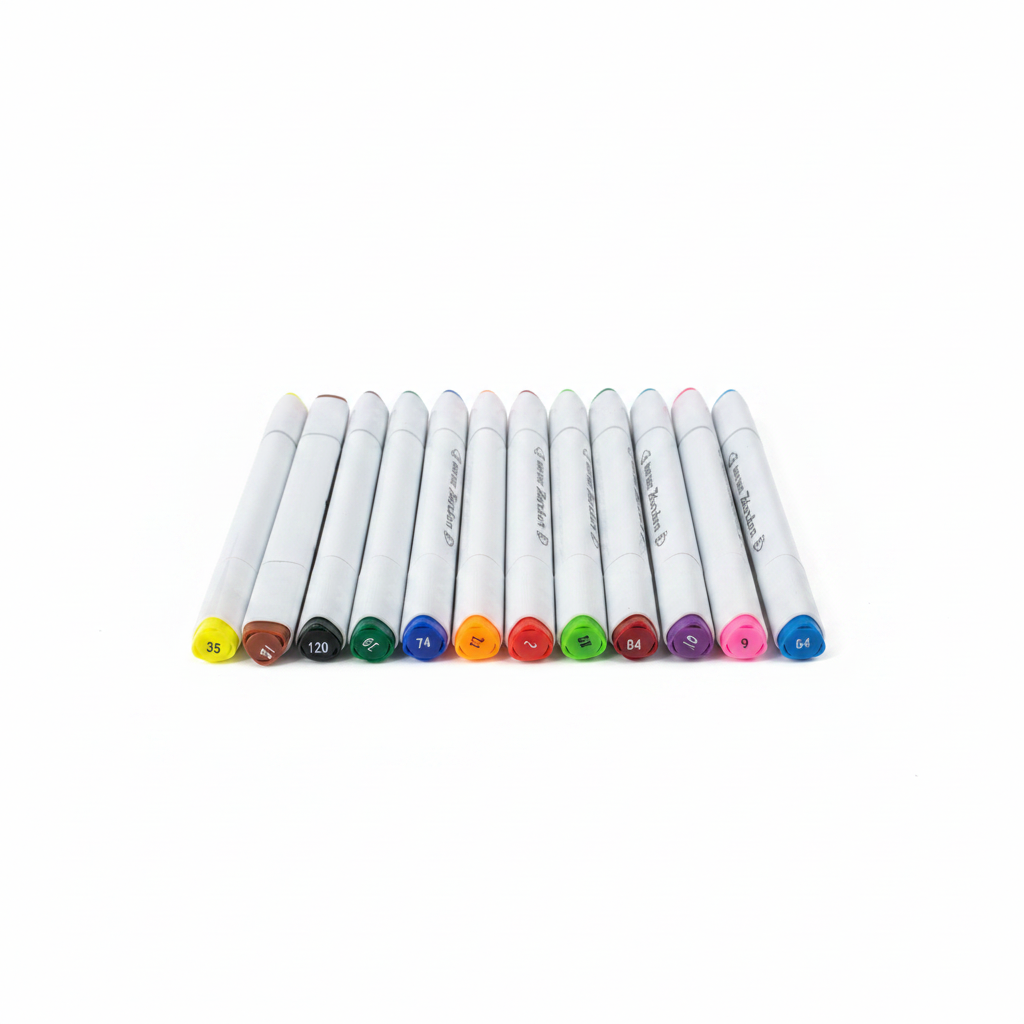 Hong Zhan NO.699-12 12 markers in a row