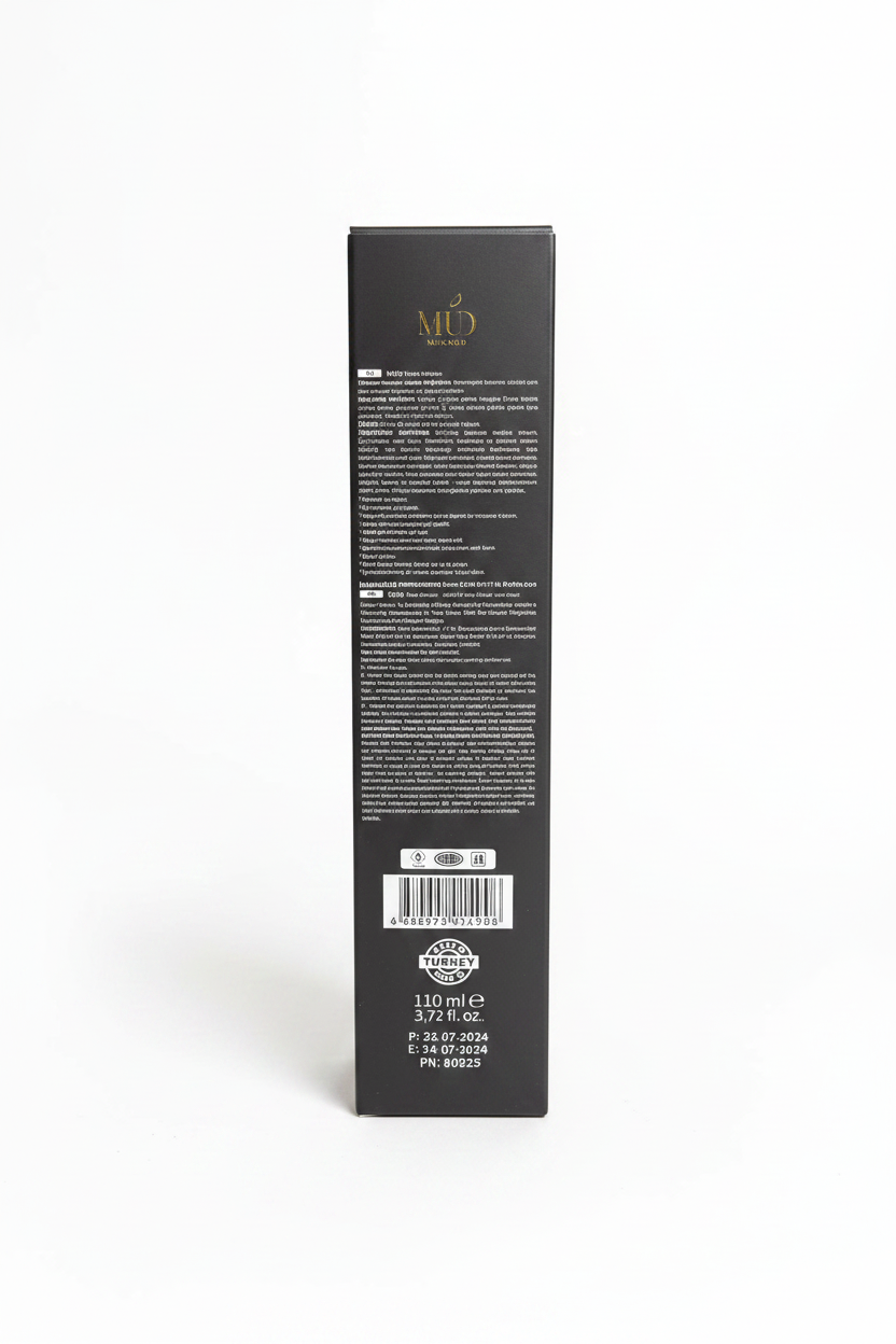 Qubat Al Sakhra — Box Back Label