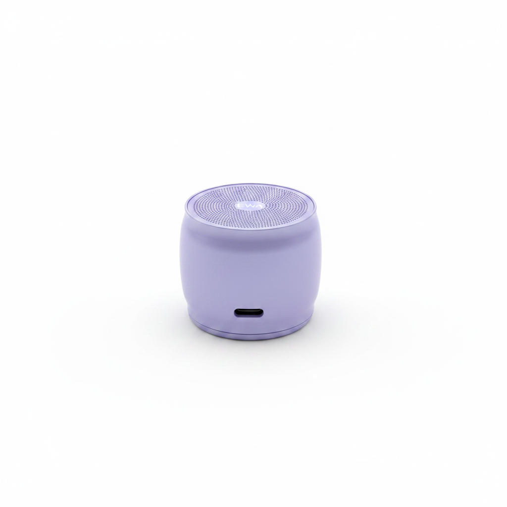 EWA A126 Metal Wireless Speaker lavender - professional studio shot