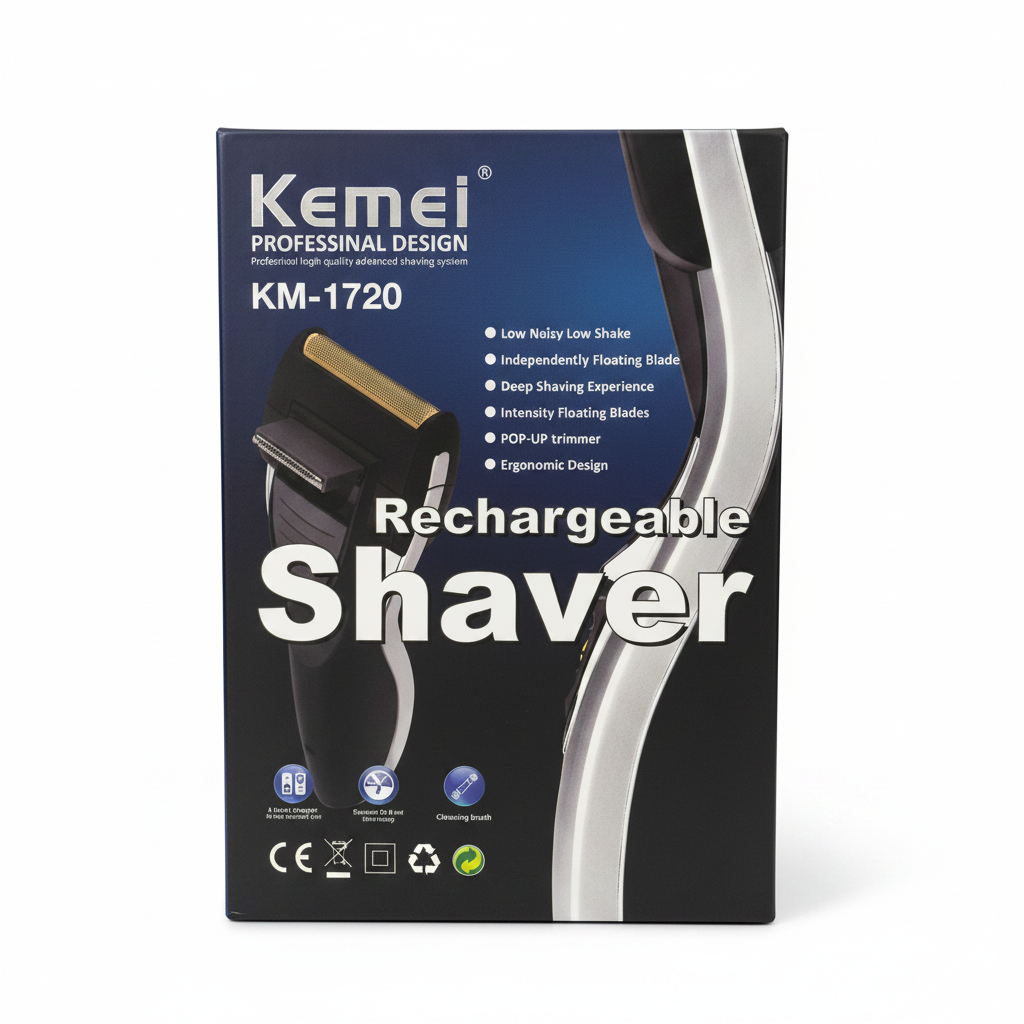 Kemei KM-1720 box front