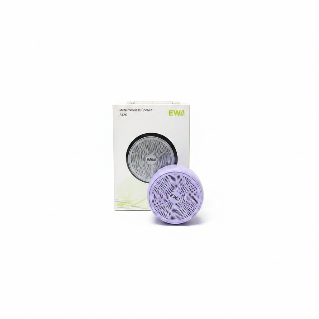 EWA A126 lavender speaker with box