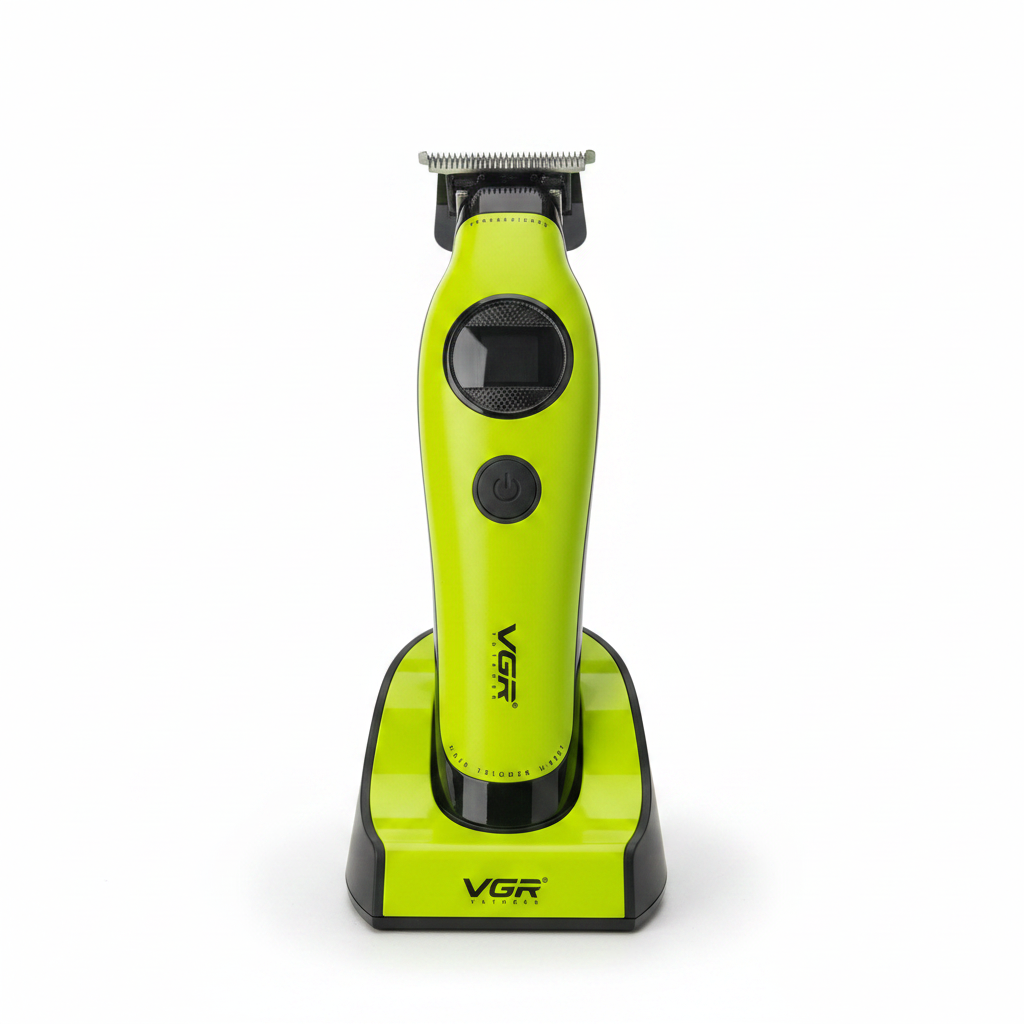 VGR V-880T trimmer on charging base