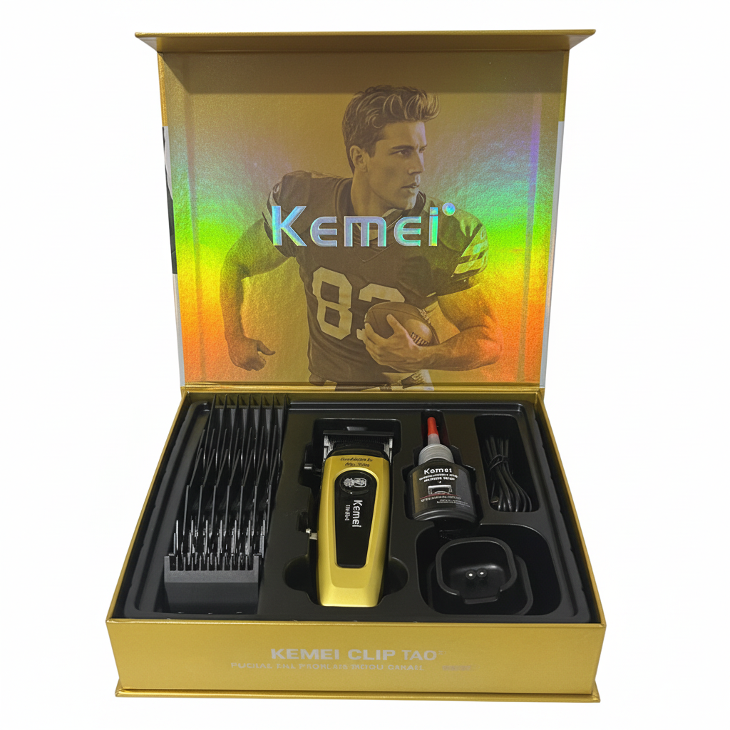 Kemei KM-90-4 open box clean