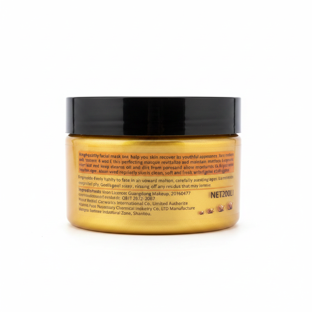 WOKALI Gold Mask - Ingredients Clean